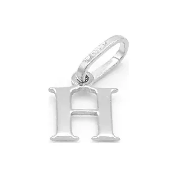 Přívěsek Přívěsek z bílého zlata, písmeno H 0,25g
