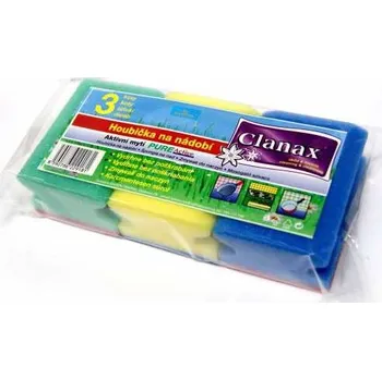 Houbička houba na nádobí frézovaná (3 ks/balení)