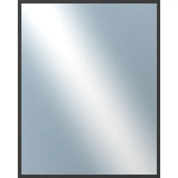 Koupelnový nábytek DANTIK - Zarámované zrcadlo - rozměr s rámem cca 80x100 cm z lišty Hliník černá | P05-021 (7005021)