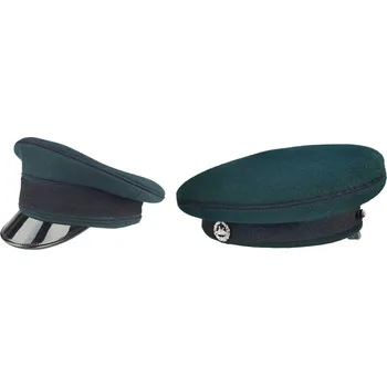 Čepice ARMÁDNÍ ORIGINÁL UK VELKÁ BRITÁNIE Čepice brigadýrka Rifle Green pěchotní pluk střelců The Rifles and The Royal Yeomanry Velká Británie originál Velikost: 52 (6 1/2) s odznakem a podbradníkem