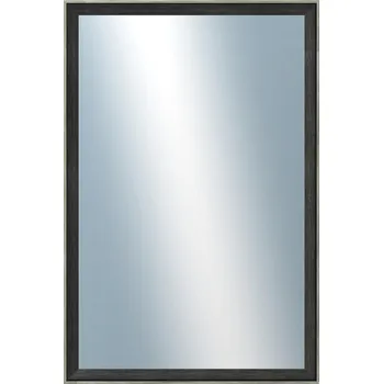 Zrcadlo DANTIK - Zarámované zrcadlo - rozměr s rámem cca 40x60 cm z lišty Inclinata colori černá (3132)