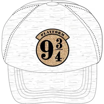 Kšiltovka DOVOZ EU DÍVČÍ KŠILTOVKA HARRY POTTER šedá Velikost: 52