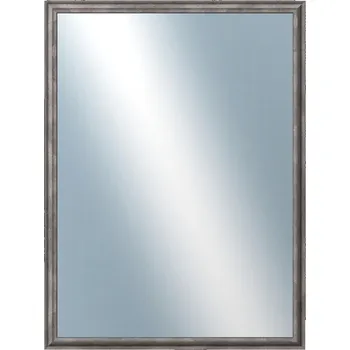 Zrcadlo DANTIK - Zarámované zrcadlo - rozměr s rámem cca 60x80 cm z lišty TRITON cín (2146)