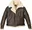 MIL-TEC US B3 Sheepskin Leather Jacket 10450009, XXL