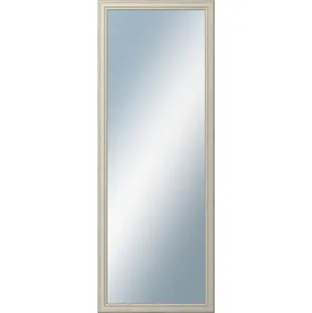 Zrcadlo DANTIK - Zarámované zrcadlo - rozměr s rámem cca 60x160 cm z lišty STEP bílá (3018)