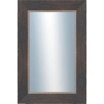 Zrcadlo DANTIK - Zarámované zrcadlo - rozměr s rámem cca 40x60 cm z lišty TOMAS černá velká (3031)