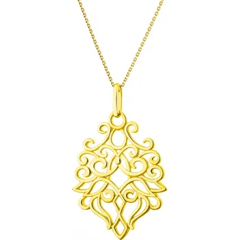 Přívěsek Zlatý přívěsek - rozeta - AP535-9274