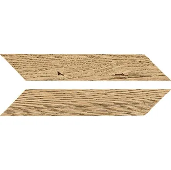 Le Briccole Chevron San Marco Rettificato - dlaždice rektifikovaná 10x60 hnědá BRC591R