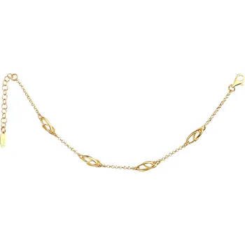 Náramek Pozlacený stříbrný náramek - AP533-2595