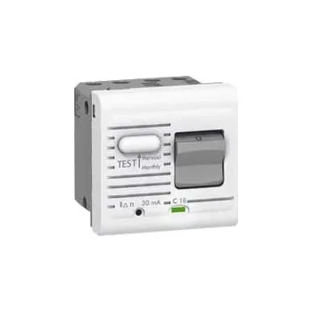 Proudový chránič LEGRAND Chránič MOSAIC 77532 16A/30MA 2M bílá 077532