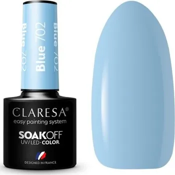 Lak na nehty Gel lak CLARESA® BLUE 702, 5g