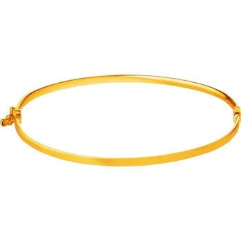 Náramek Zlatý pevný náramek se zapínáním - AP533-2874