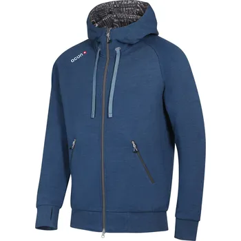 Pánská mikina Ocún Hoodie Zipper Men Barva: Blue Opal / Excalibur, Velikost: M