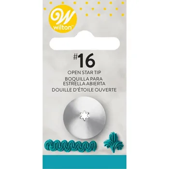 Špička nerezová řezaná Wilton #16