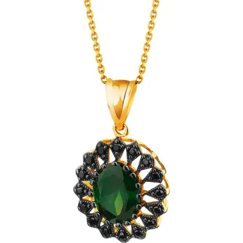 Přívěsek Zlatý přívěsek se zirkony - AP536-2972