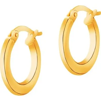 Náušnice Zlaté náušnice - kruhy, 16 mm - AP533-3041
