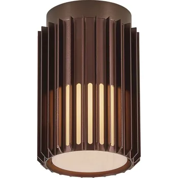 Metalické hnědé venkovní stropní svítidlo Aludra 18 Seaside pro žárovku E27 - Nordlux - 2118006261 - 2118006261
