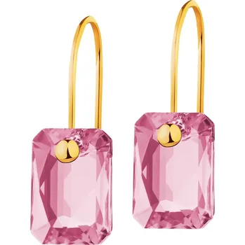 Náušnice Zlaté náušnice s krystaly - AP537-7795