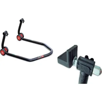 Motodoplněk LV8 Zadní stojánek nízký LV8 DIAVOL E620DL+E620/09 s pryžovými čepy k zadnímu stojánku