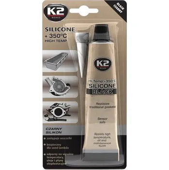 Auto-moto Silikon vysokoteplotní 85G černý K2 B210, B210N