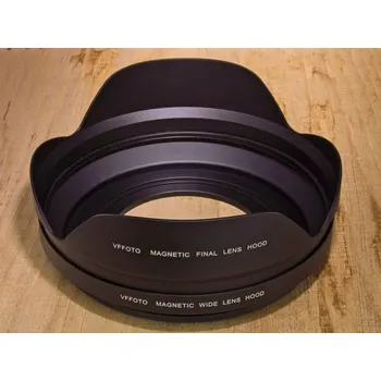 VFFOTO 77-95 mm hliníková clona (15-70 mm FF) pro magnetické filtry + Doprava zdarma