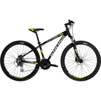 Horské kolo kolo Kross Hexagon 5.0 29" - Black/Lime/Gray Gloss M (180-188cm)