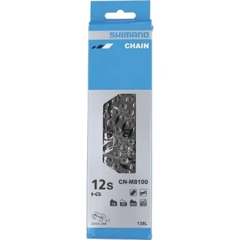 Řetěz na kolo Shimano Řetěz M 8100, 138 článků 12-st.