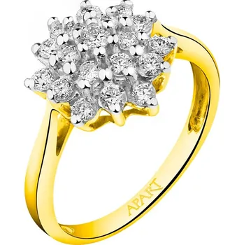 Prsten Zlatý prsten s brilianty - 0,50 ct - ryzost 585 - 172.114