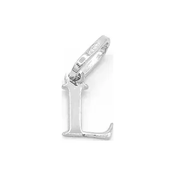 Přívěsek Přívěsek z bílého zlata, písmeno L 0,15g