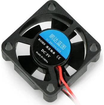 Počítačové chlazení 5V ventilátor 30x30x10mm - s konektorem JST 2,54mm