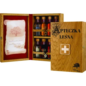 Pálenka Dębowa Lesná Apotéka 8 x 0,05l 37,88% 0,4l