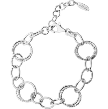 Náramek Rhodiované Stříbro Náramek - AP536-7811