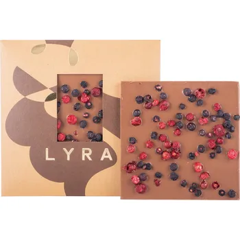 Čokoláda Lyra Naša Milk - borůvka, rybíz