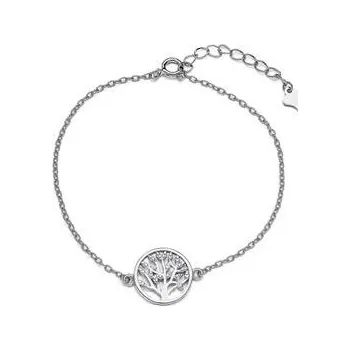 Náramek NB-1122 Stříbrný náramek strom života