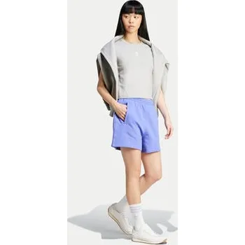 Dámské kraťasy adidas Sportovní kraťasy Essentials French Terry IW5708 Modrá Loose Fit XS