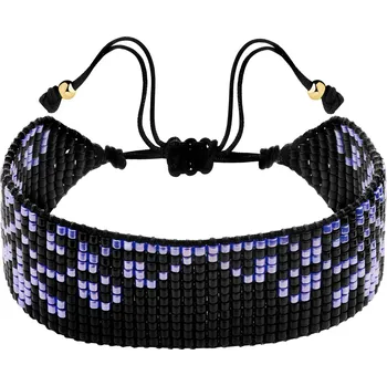 Náramek Náramek s prvky ze žlutého zlata a korálky - AP538-1877