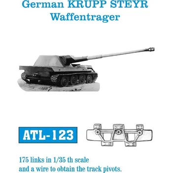 Plastikový model 1/35 ATL-123 German KRUPP STEYR Waffentrager - Friul Model