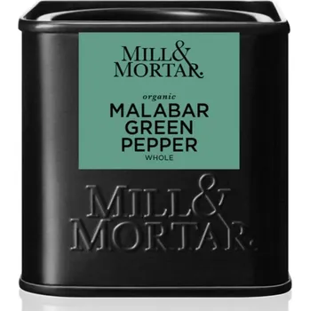 Koření Bio zelený pepř MALABAR 25 g, celý, Mill & Mortar - doprava zdarma od 2999 Kč