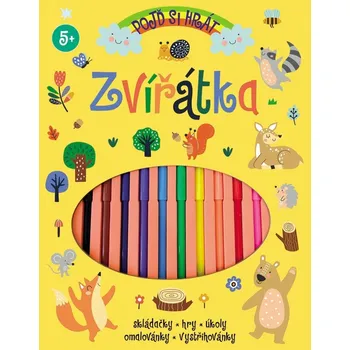 Pojď si hrát Zvířátka - Eve Robertson - 978-80-276-0827-0