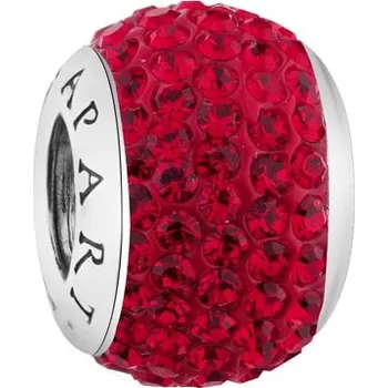 Přívěsek Stříbrný přívěsek beads s krystaly - AP04-5947