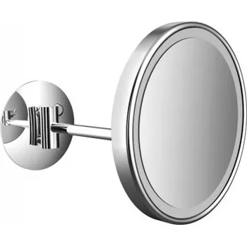 Kosmetické zrcátko Emco kosmetické zrcátko pr. 203 mm, nástěnné, zvětšovací, s LED osvětlením, chrom