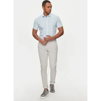 Pánská košile Jack & Jones Košile Joe 12195062 Světle modrá Slim Fit M