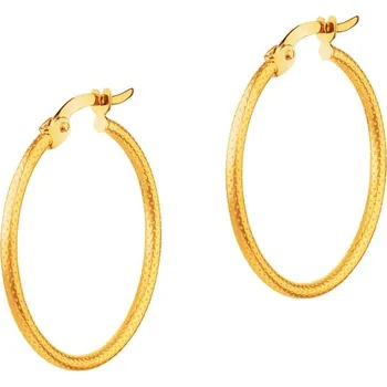 Náušnice Zlaté náušnice - kroužky, 22 mm - AP531-3802