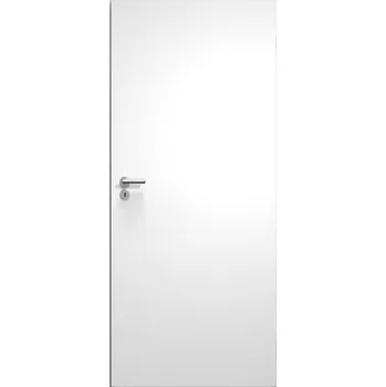 Interiérové dveře Dveře do skryté zárubně - plné - CPL LAMINÁT BÍLÁ HLADKÁ Průchozí výška (cm): 197, Průchzí šířka (cm): 110