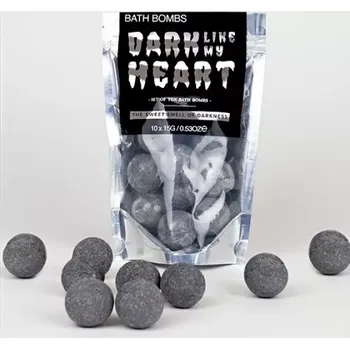 Šumivé koule do koupele - Černá duše