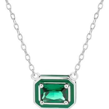 Náhrdelník Stříbrný náhrdelník se zirkony - AP535-3537