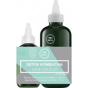 Kosmetická sada Paul Mitchell Tea Tree Detox Kombucha Save Duo - Detoxikační sérum 200 ml + detoxikační sérum 75 ml Dárková sada
