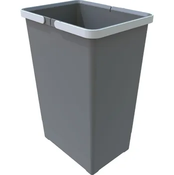 Odpadkový koš Elletipi Big PTMSG44C97M 24 l koš s rukojeťmi šedý