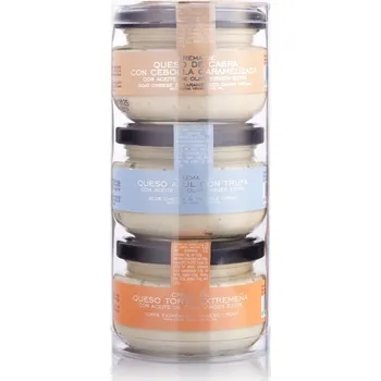 Dárkový potravinový koš LA CHINATA Balíček 3 Sýrové Krémy