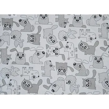 Papírový ubrousek Šatoli.cz Bavlněný ubrousek na svačinu Zvířátka